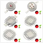 Светодиодный чип высокой мощности 660 нм, глубоко-красный светодиодный светильник для выращивания 100 нм, 3 Вт, 5 Вт, 10 Вт, 20 Вт, 30 Вт, 50 Вт, Вт, монолитный излучатель для резервуара для выращивания растений, аквариума