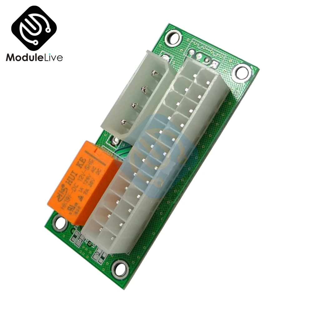ATX 24Pin к Molex 4Pin Dual PSU источник питания синхронизация стартер удлинитель Кабель