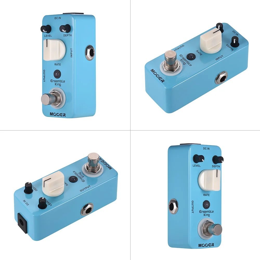 MOOER Ensemble King аналоговый Хор гитарный эффект педаль настоящий обход металлический