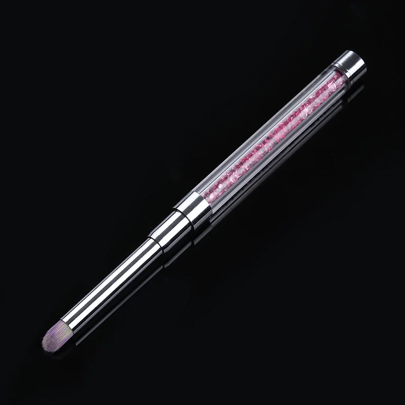Градиентная ручка для рисования 1 шт. кисточка ногтей из горного хрусталя УФ-гель