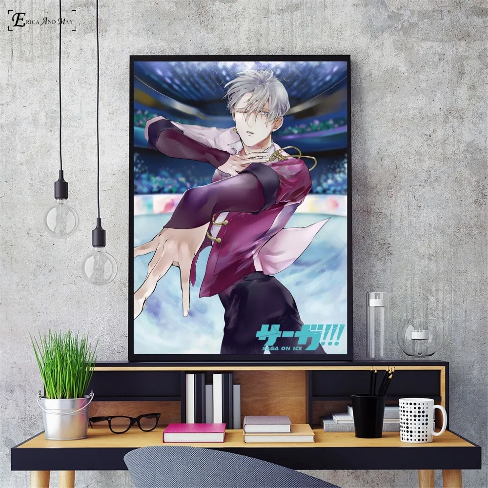 Рисунок на холсте Yuri On Ice Dance Love Anim настенные картины домашний декор плакаты и