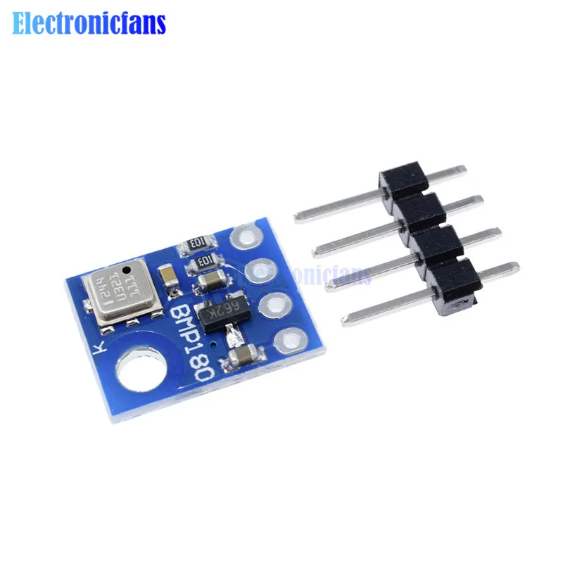 10 шт./лот IIC/I2C GY-68 BMP180 Замена BMP085 Цифровой Барометрический датчик давления плата