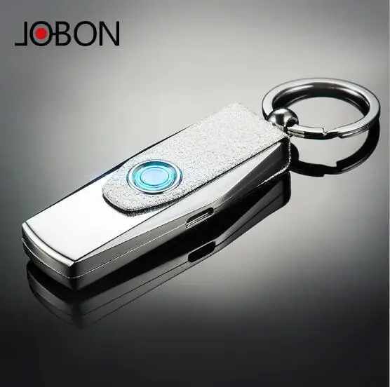 Многофункциональная перезаряжаемая USB зажигалка Jobon брелок Электронная