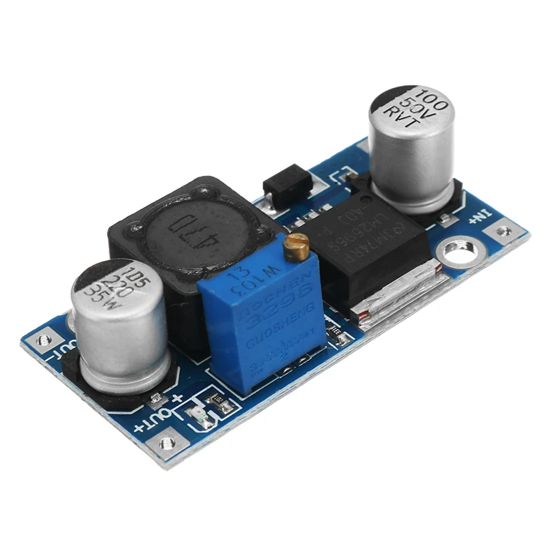 Регулируемый понижающий модуль питания LM2596S супер LM2576|Инверторы и конвертеры| |