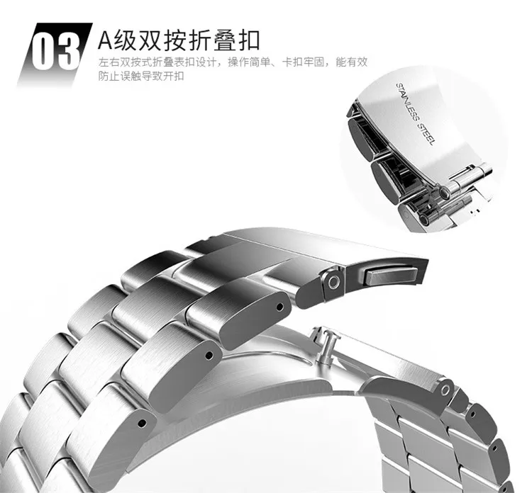 Ремешок для Apple watch Band 4 5 correa iwatch 42 мм 38 мм 3 2 44 мм 40 мм браслет из нержавеющей стали pulseira Apple watch 4 аксессуары