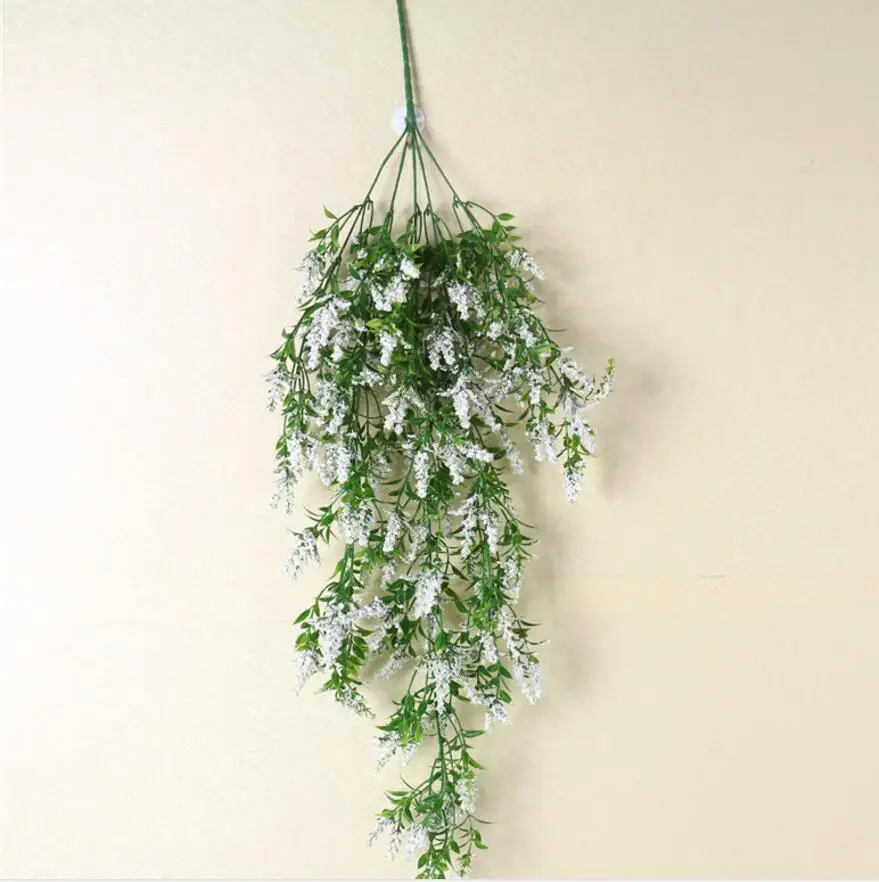 Искусственный цветок лаванды на стену 2 шт.|garland vine|ivy garlandartificial lavender |