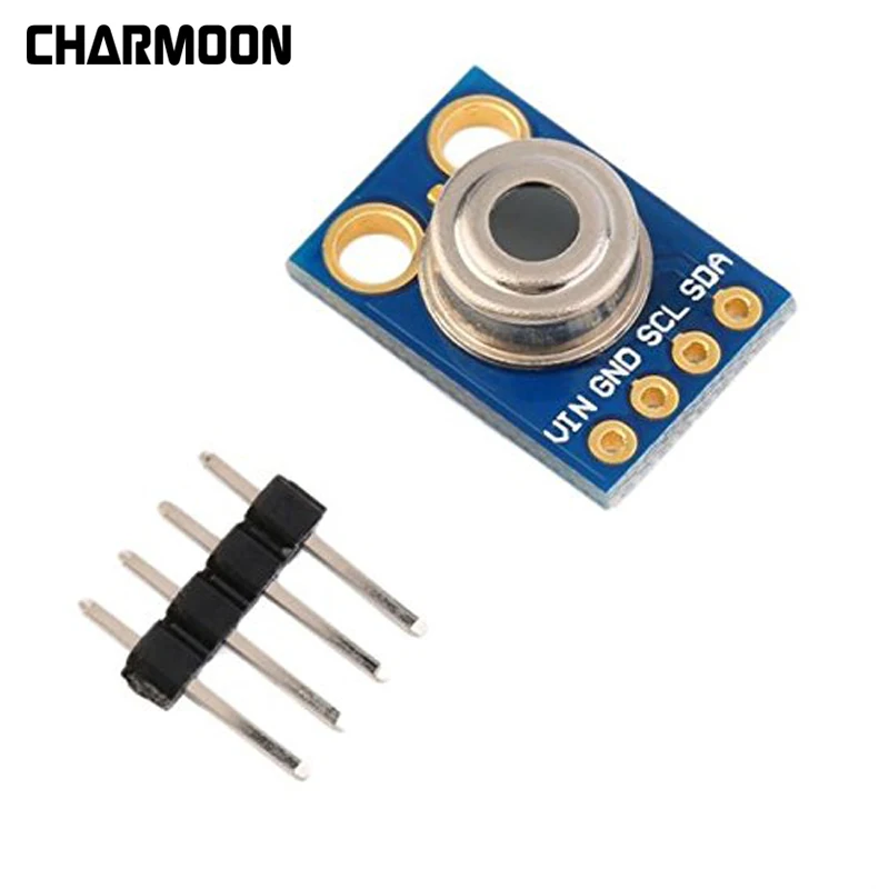 GY-906 MLX90614ESF New MLX90614 Contactless Temperature Sensor Module IIC Interface IR for Arduino Compatible | Компьютеры и офис