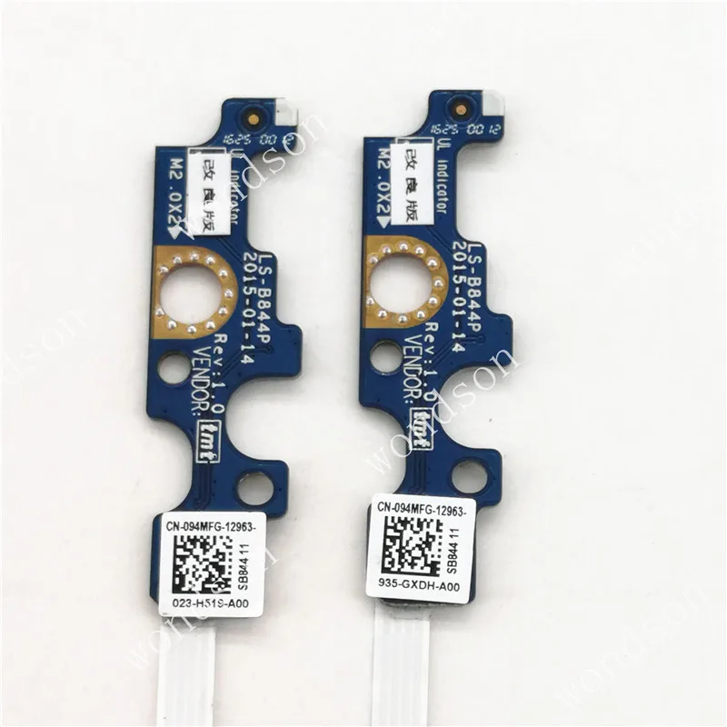 Силовая плата для Dell Inspiron 15 3558 5551 5555 5558 5559 силовая 94MFG 094MFG|Компьютерные кабели и