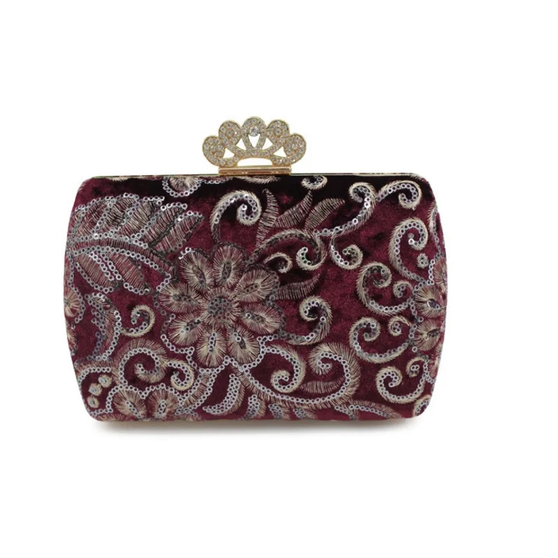 

New Design Evening bags Party Bags Wedding Handbag Vintage Clutch Messenger Purse Chain Shoulder Bag Bolsa Feminina Purse gift