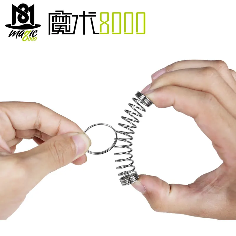 

Ring and Spring Magic Children's Toys Tricks Props