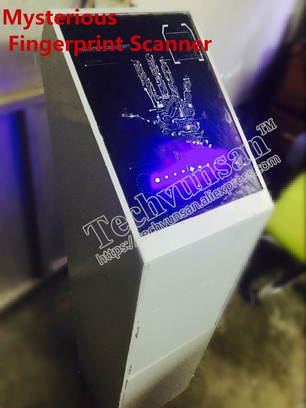 Загадочный сканер отпечатков пальцев научная фантастика тематические проекты