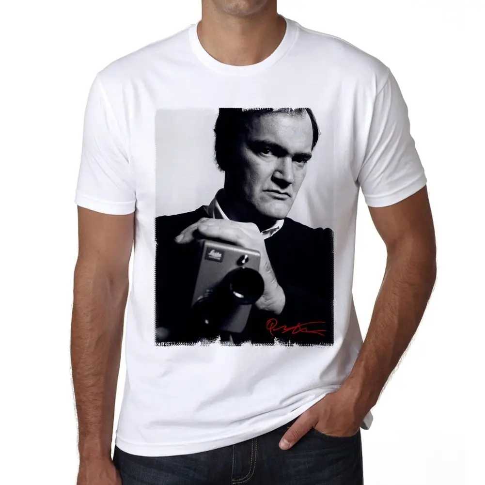 Футболка с камерами Quentin Tarantino Homme Col Rond | Мужская одежда
