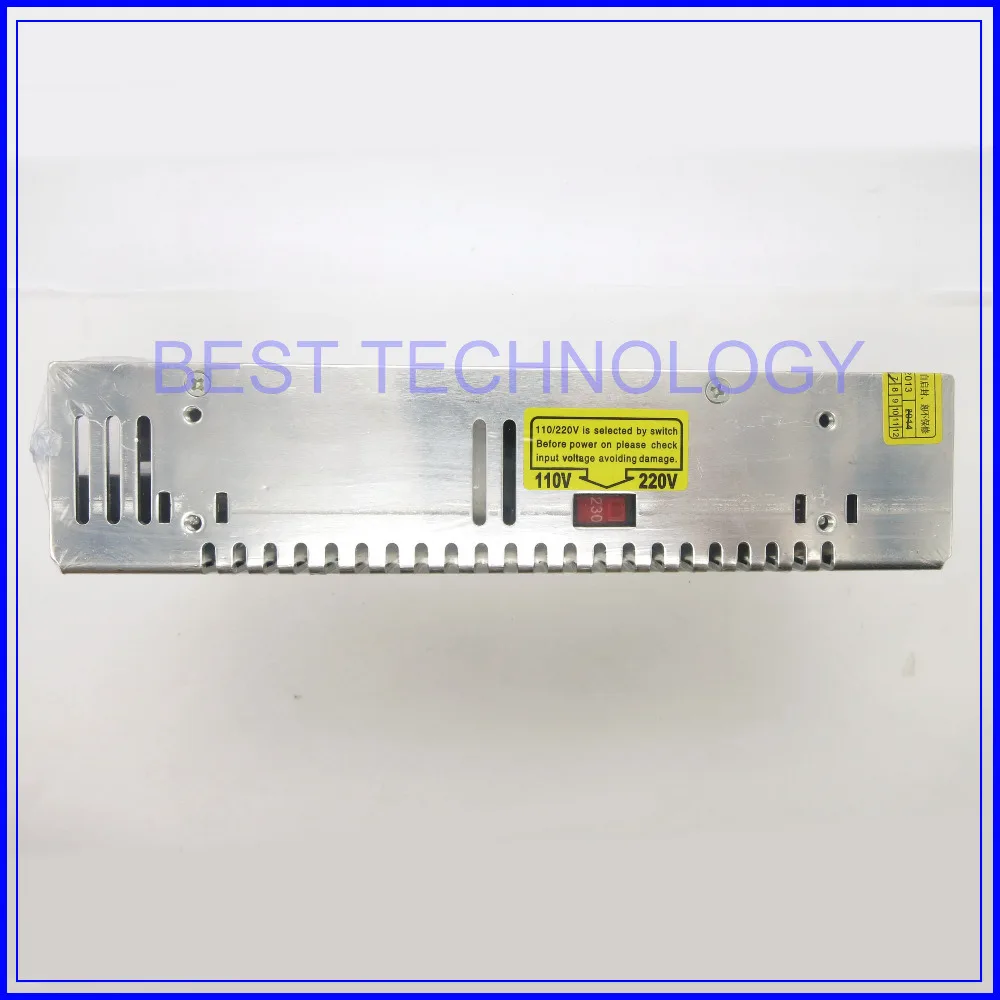 Импульсный источник питания 350 Вт 24 В постоянного тока переключатель с одним