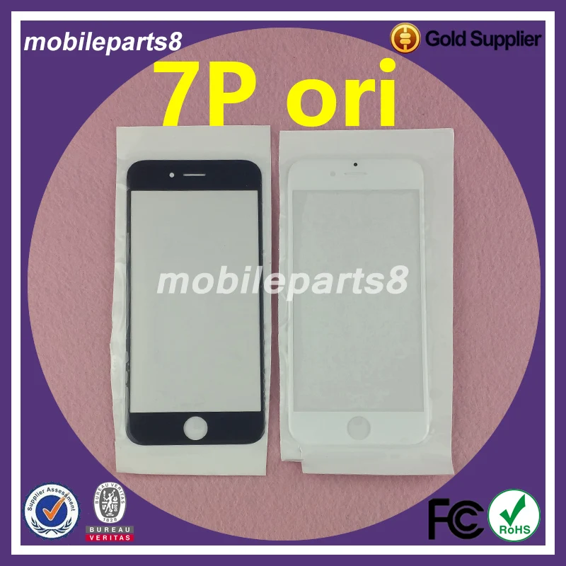 Стекло сенсорного экрана для iphone 7 plus (не дигитайзер) iPhone P Замена внешнего стекла