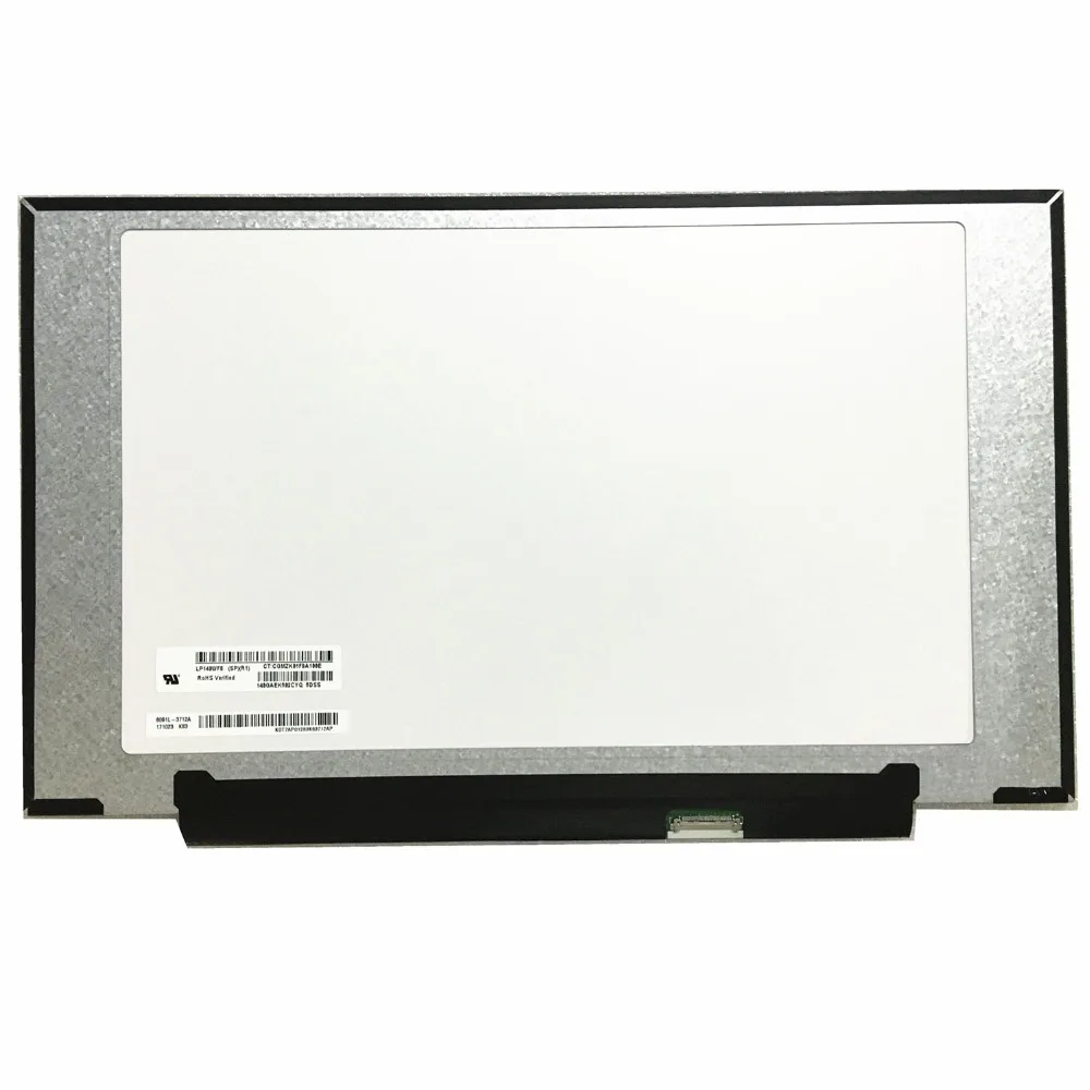 

Матовая панель 14,0 дюйма, матрица ноутбука дюйма, для ЖК-экрана LG LP140WF8-SPR1 LP140WF8 (SP)(R1) FHD 1920X1080, 30 контактов LP140WF8 SP R1 IPS