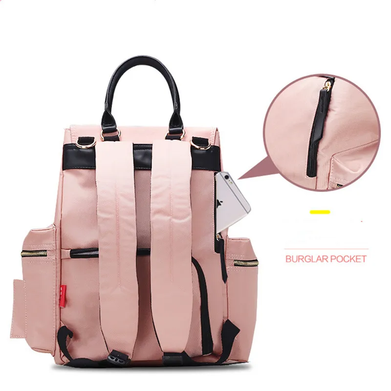 2019 модная сумка для подгузников рюкзак мам беременных Большая вместительная