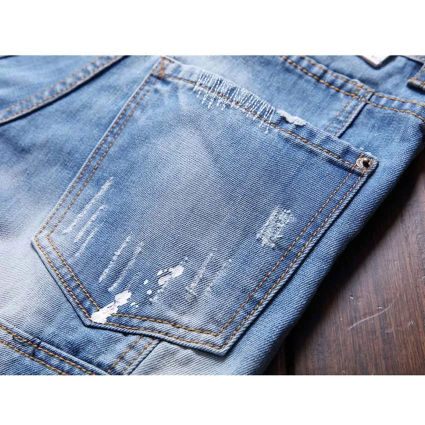 Бесплатная доставка 2017 продвижение лето Для мужчин Джинсы для женщин тонкий