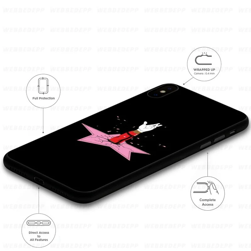 WEBBEDEPP Michael Jackson Mj Soft Case for Huawei Mate Honor 20 6A 7A 7C 7X 8 9 9X 10 View Lite Pro 30 |