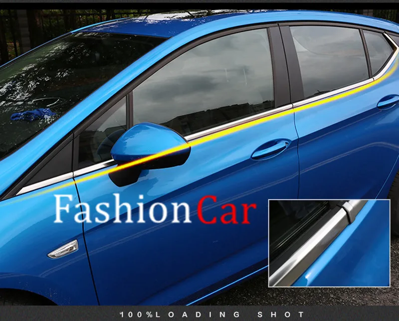 Подходит для Opel Astra K хэтчбек 2016 2019 автомобильные аксессуары сталь хромированная