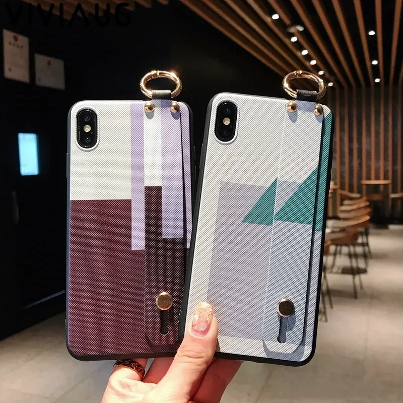 Hipster простой геометрический чехол для iPhone 7/8/6 Plus X/XS/XSMAX/8 XR Чехол Мягкий ТПУ мода