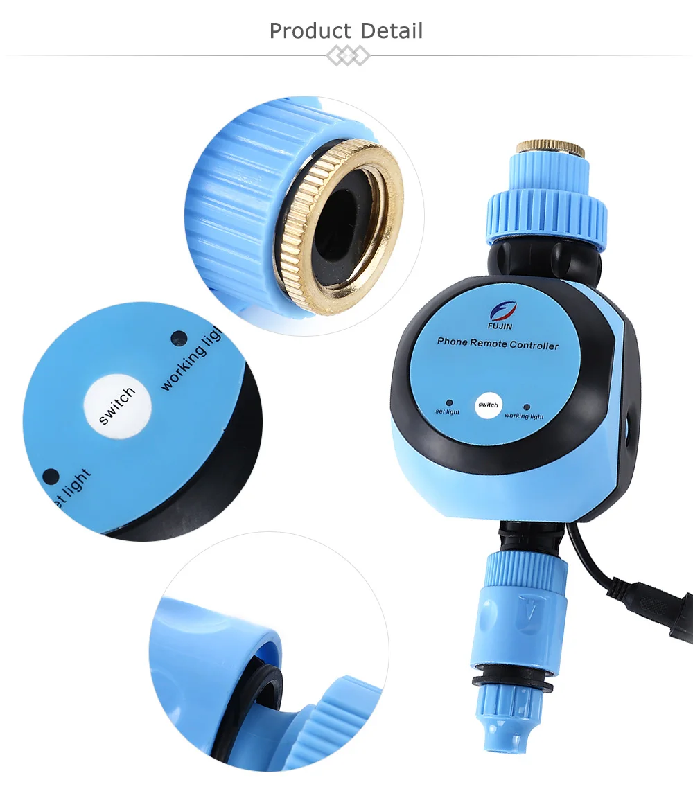 Сад автоматическая интеллектуальная Электронный таймер воды Смартфон