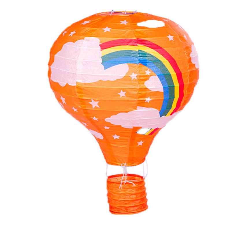 1 шт. праздничный воздушный шар радужные бумажные фонарики фонарь для детей день