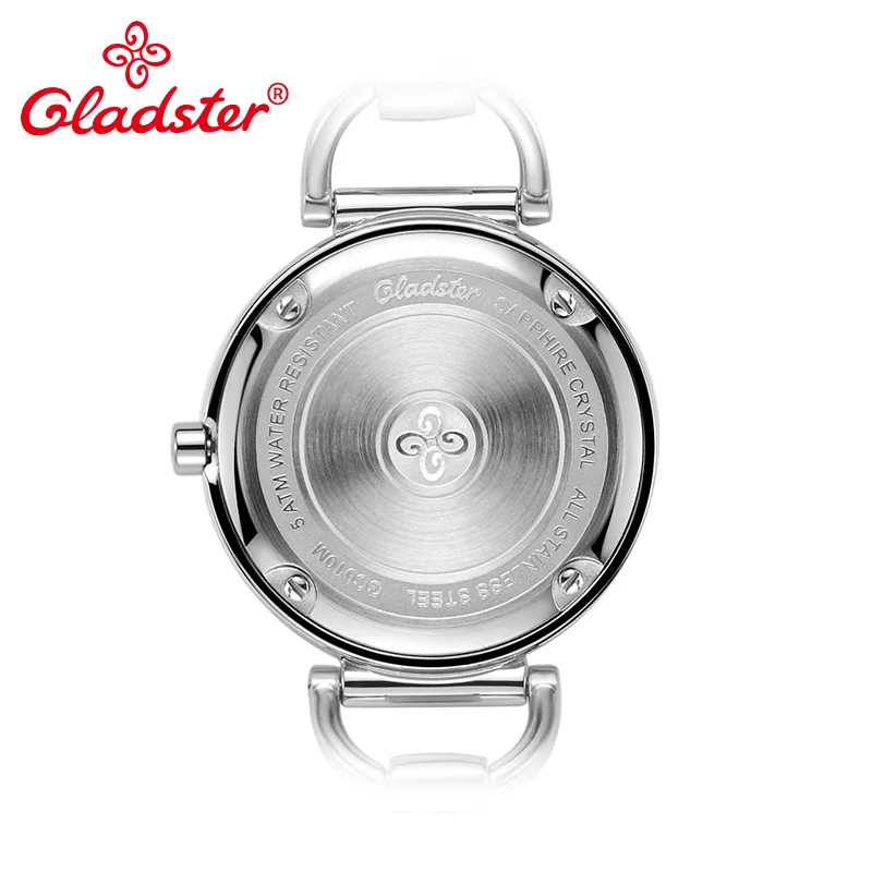 Женские кварцевые часы Gladster MIYOTA GL30 с циферблатом в виде раковины наручные