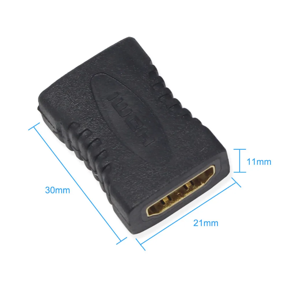 HDMI Разъем конвертер «Мама-мама» адаптер для ноутбука монитор проектор HDTV PS3 игровой ящик HDMI удлинитель Соединительный разъем