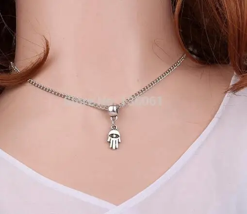 Винтажные серебряные подвески для рук демонов глаз ваших ног детской ступни