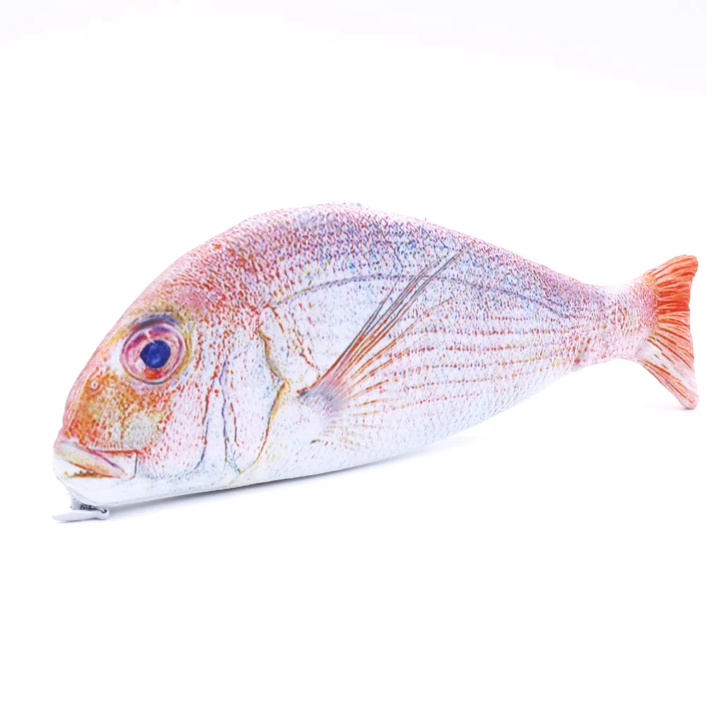 ISKYBOB креативный чехол карандаш в форме рыбы кавайный тканевый пенал Корейском