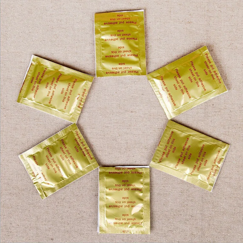 10 шт. золотые детоксикационные подушечки для ног от токсинов|detox foot patch|foot patchkinoki