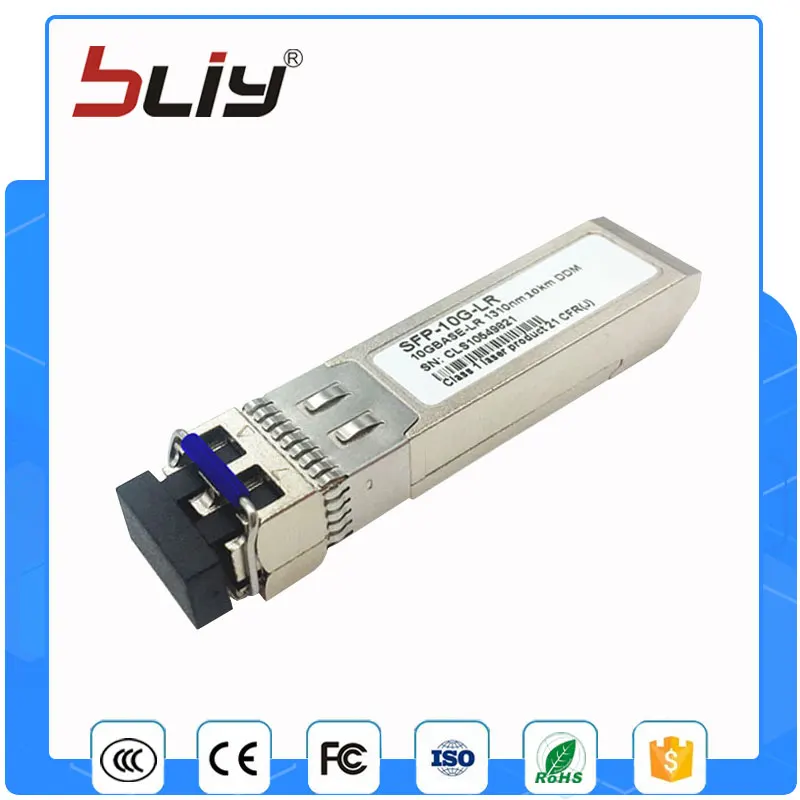 Бесплатная доставка SFP + 10 Гбит/с двойной волокна одиночный режим км оптический