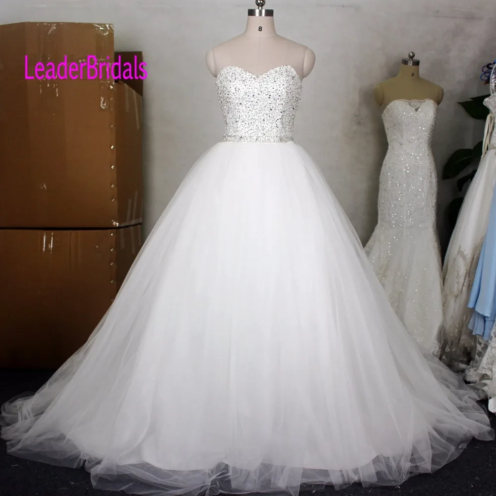 Платья Vestidos милое фатиновое Свадебное бальное платье с блестками и кружевом