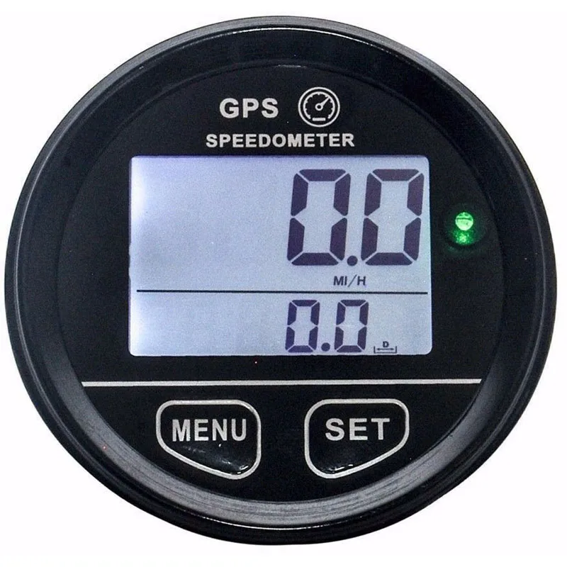 1 шт. Белый Цифровой gps Спидометр с подсветкой одометр для UTV мотоцикла морской лодки высокого качества gps принадлежности для спидометра