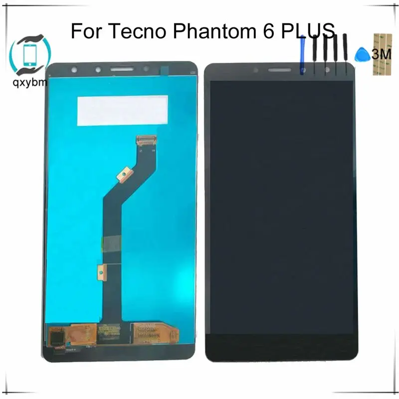 Для Tecno Phantom 6 PLUS ЖК дисплей Панель с дигитайзером сенсорный экран полная сборка