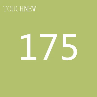175 TOUCHNEW на заказ, одноцветные эскизные маркеры на спиртовой основе, двойная головка, кисть, маркеры, ручка для рисования, манга, товары для рукоделия, маркеры - Цвет: 175
