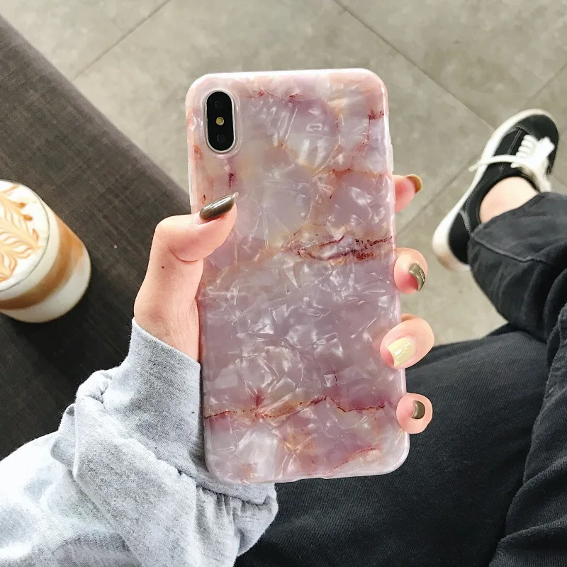 Винтажный глянцевый чехол с мраморной трещинкой для Huawei Mate 20 P30 P20 Pro Lite мягкий из