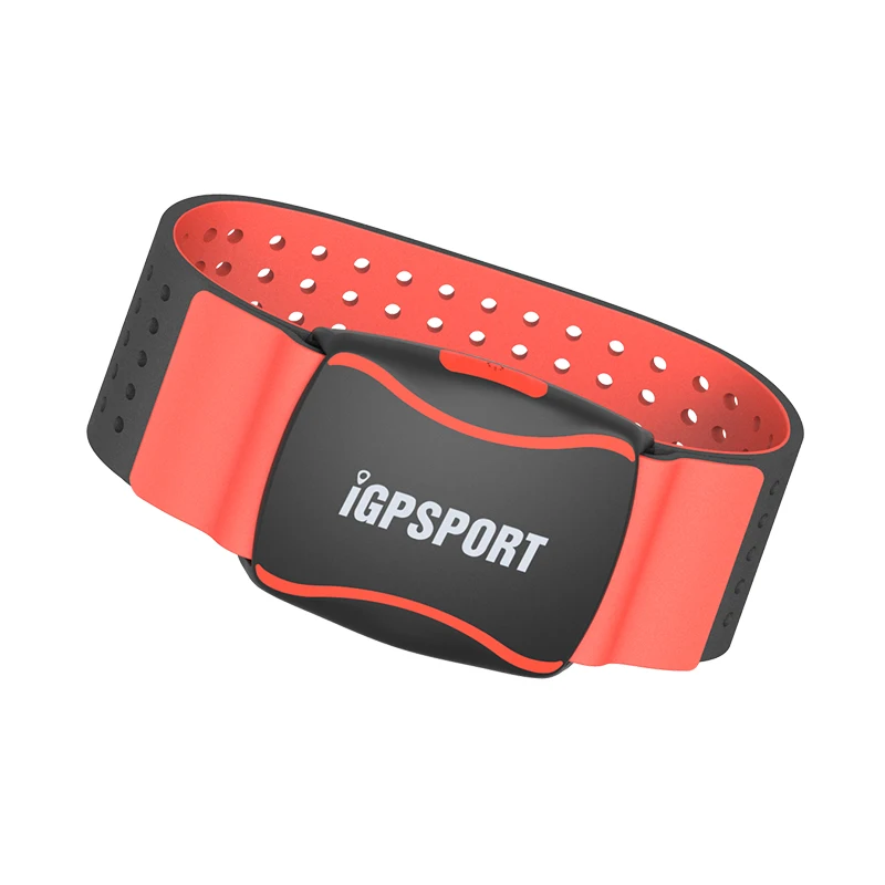 HR60 Red IGPSPORT HR60 монитор сердечного ритма ручной фотоэлектрический монитор сердечного ритма светодиодный световой предупреждение поддержка велосипеда компьютер и мобильное приложение - Цвет: HR60 Red