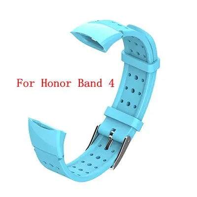 Ремешок Mijobs для huawei Honor Band 4, силиконовый браслет на запястье, Смарт-часы, ремешок для huawei Honor Band 3, аксессуары - Цвет: color 9