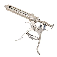 10203050ml animals continuos injection syringe revolver stainless steel vaccination gun automatic for pig chicken sheep cow