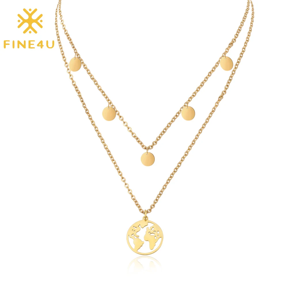 Модные дорожные ювелирные изделия FINE4U N223 колье чокер с крошечными монетами
