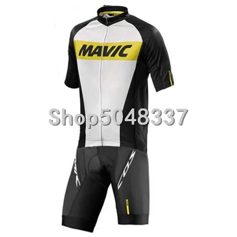 Mavic Подгонянный триатлонный костюм Велоспорт Джерси с коротким рукавом