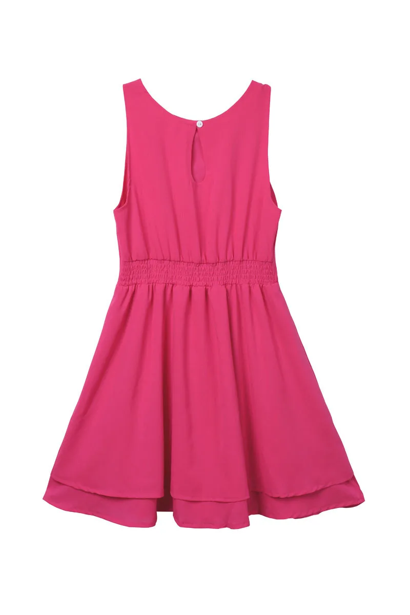 2014 Spring summer woman dress chiffon red white dresses european american style mini hot sale wholesale | Женская одежда