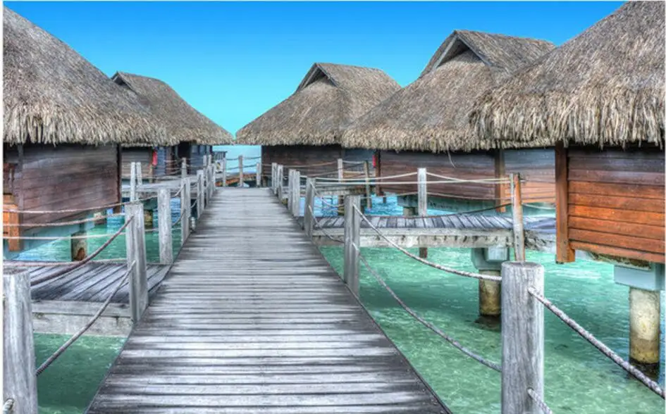 Пользовательские настенные фото 3d комнаты обои в приморском городе украшение