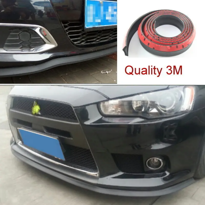 

For Mitsubishi ASX Outlander Lancer Evolution Pajero Eclipse Car Front Lip Front Spoiler Deflector Body Chassis Side Protection