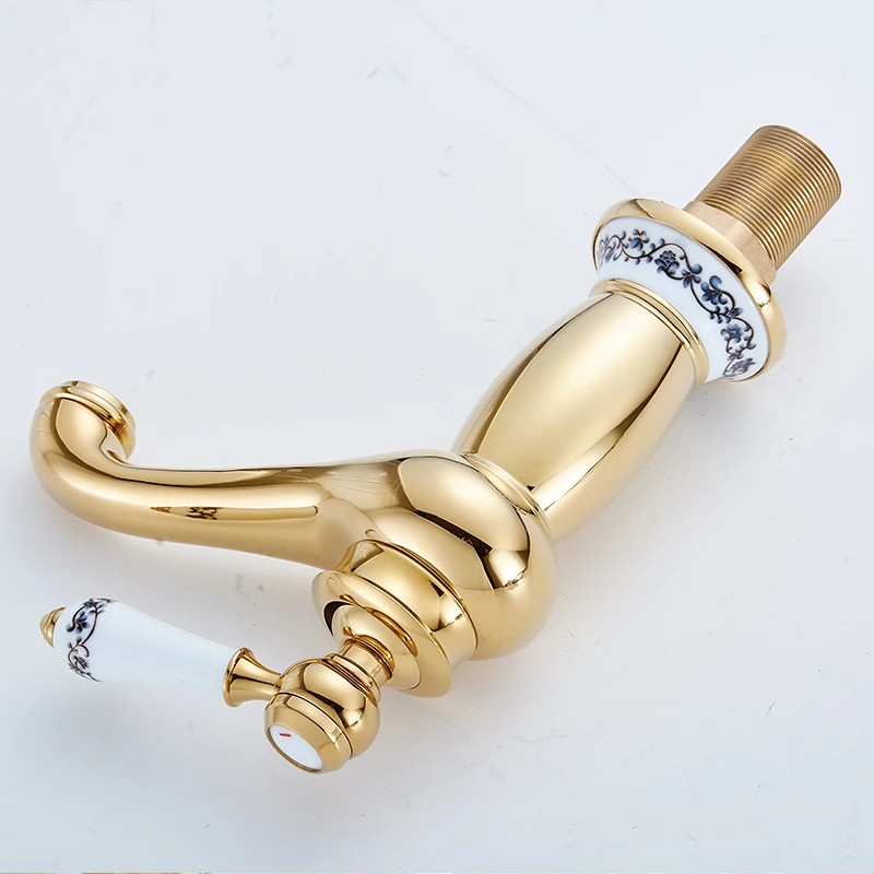 Роскошный медный смеситель для ванной комнаты с бесплатной доставкой в