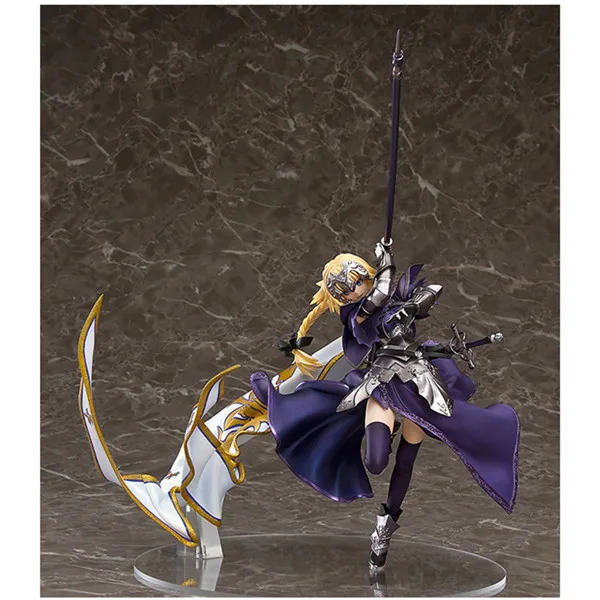 19 см аниме фигурка Коллекционная модель Япония Fate/костюм слуги Апокриф Жанна д 'Арк флаг Ver ПВХ детей 1/8 масштаб окрашенная кукла