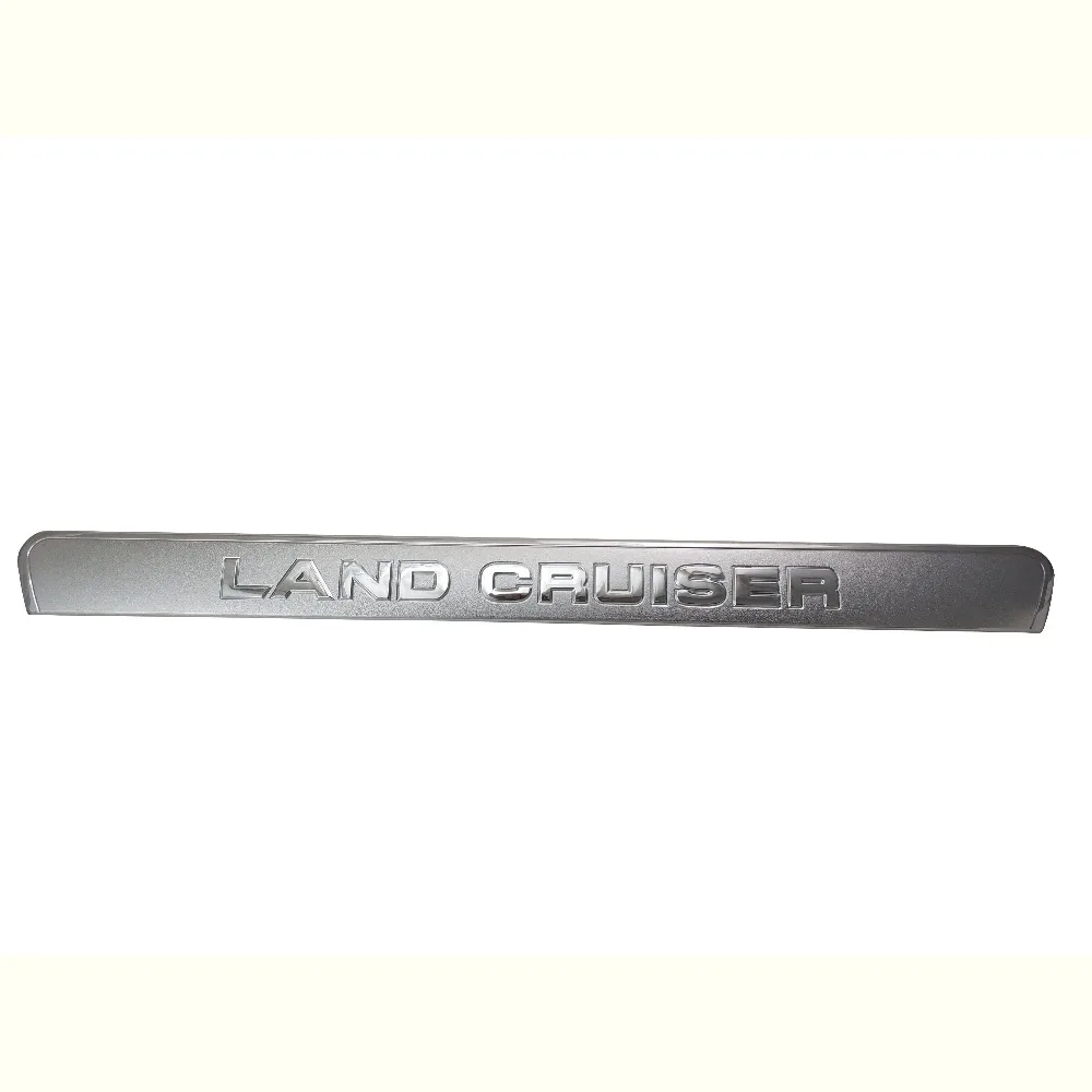 Для Toyota Land Cruise 4500 LC100 FJ100 2005-2008 Высокое качество ABS хромированная Задняя Крышка багажника отделка автомобиля-Стайлинг