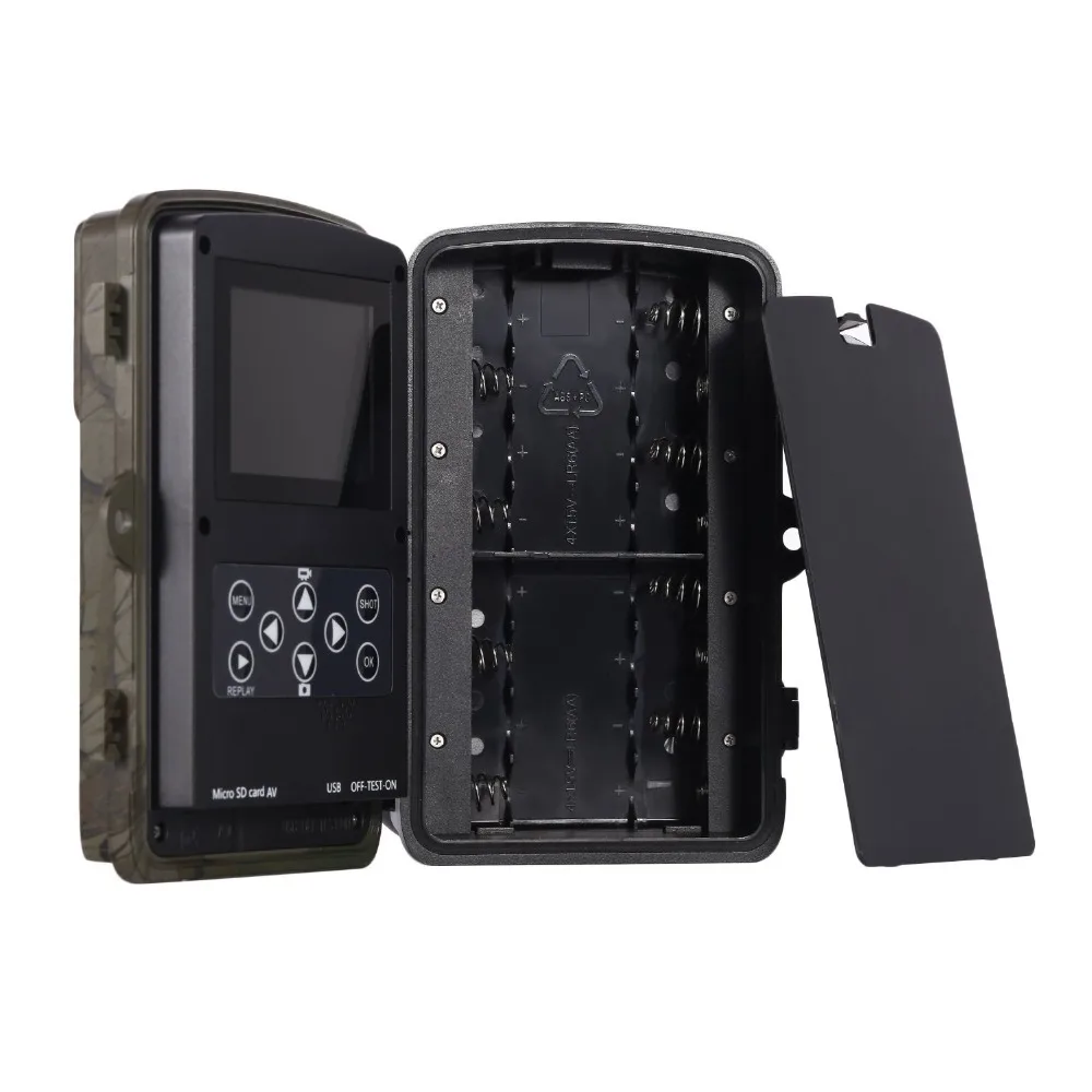 Photo traps Hunting Camera H881 HD Trail 120 Angle 2.4inch LCD Display Outdoor Wildlife Wild | Спорт и развлечения