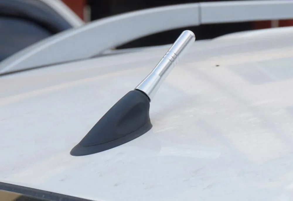Короткая антенна Fiesta Focus Fusion серебристая черная короткая для автомобиля 2 4 дюйма 6